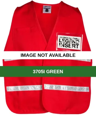 ML Kishigo 3700 3700 Series Incident Command Vest 3705I Green