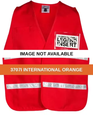 ML Kishigo 3700 3700 Series Incident Command Vest 3707I International Orange
