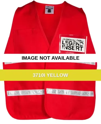 ML Kishigo 3700 3700 Series Incident Command Vest 3710I Yellow