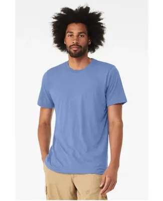 BELLA+CANVAS 3413 Unisex Howard Tri-blend T-shirt in Solid blue trbln