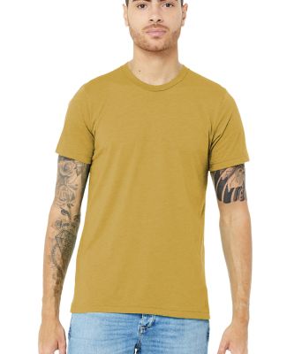 Bella Canvas 3413 Unisex Howard Tri-blend Wholesal in Mustard triblend