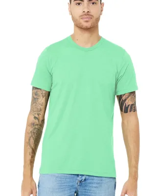 BELLA+CANVAS 3413 Unisex Howard Tri-blend T-shirt in Mint triblend
