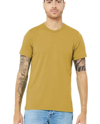 BELLA+CANVAS 3413 Unisex Howard Tri-blend T-shirt in Mustard triblend
