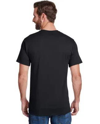 Hanes W110 Workwear Short Sleeve Pocket T-Shirt in Black