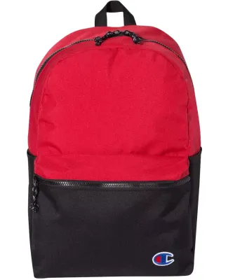 Champion Clothing CS1000 21L Script Backpack Heather Red Scarlet/ Black