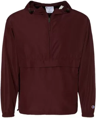 Champion Clothing CO200 Packable Jacket Maroon