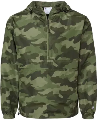 Champion Clothing CO200 Packable Jacket Olive Green Camo