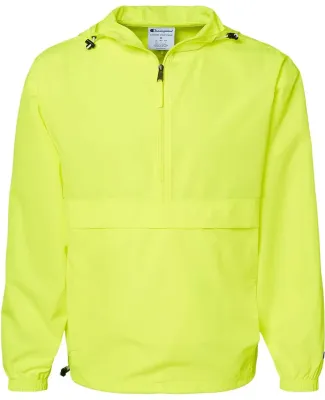 Champion Clothing CO200 Packable Jacket Safety Green