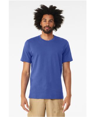 Bella + Canvas 3001CVC Unisex Short Sleeve Heather in Solid tr roy bln
