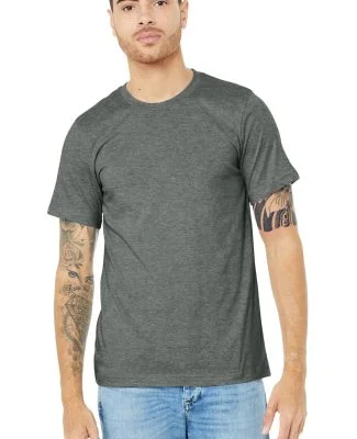 Bella Canvas 3001CVC Blended Heather Jersey T-Shirt