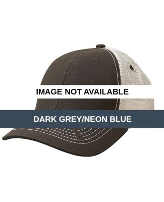 51254 /Sideline Mesh Cap Dark Grey/Neon Blue