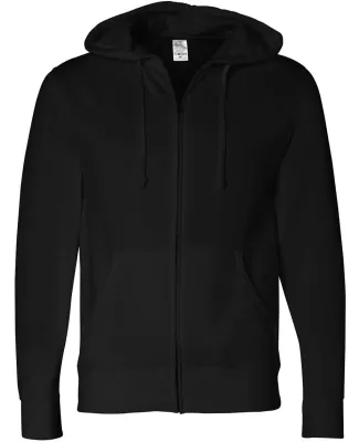 AFX4000Z Independent Trading Co. Full-Zip Hooded S Black