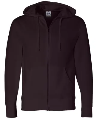 AFX4000Z Independent Trading Co. Full-Zip Hooded S Blackberry