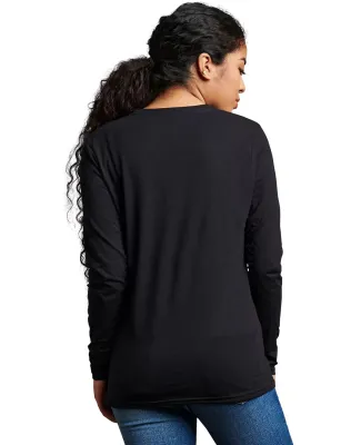 Russel Athletic 64LTTX Women's Essential Long Slee in Black