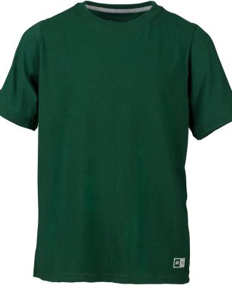 Russel Athletic 64STTB Youth Essential 60/40 Perfo in Dark green