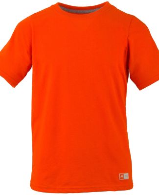 Russel Athletic 64STTB Youth Essential 60/40 Perfo in Burnt orange