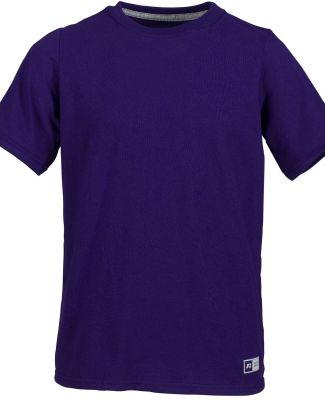 Russel Athletic 64STTB Youth Essential 60/40 Perfo in Purple