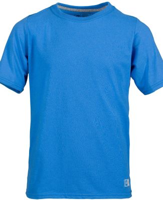 Russel Athletic 64STTB Youth Essential 60/40 Perfo in Collegiate blue