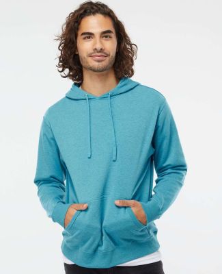 Independent Trading Co. - Hooded Pullover Sweatshi Turquoise Heather