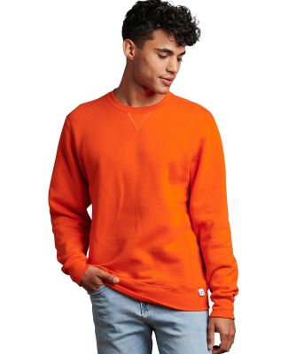 Russel Athletic 698HBM Dri Power® Crewneck Sweats in Burnt orange
