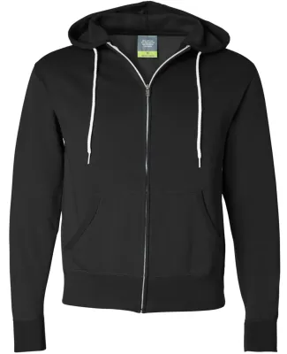 Independent Trading Co. - Unisex Full-Zip Hooded S Black