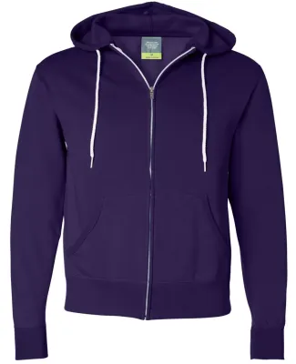 Independent Trading Co. - Unisex Full-Zip Hooded S Grape