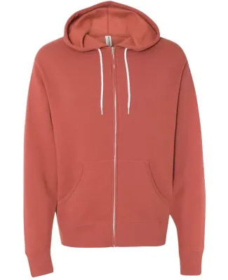 Independent Trading Co. - Unisex Full-Zip Hooded S Rust