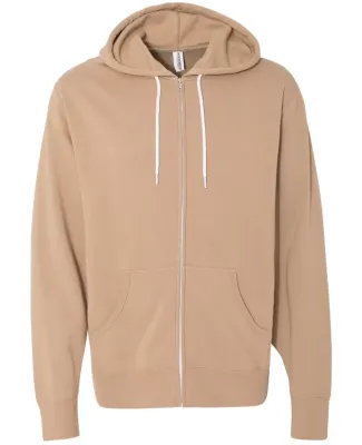 Independent Trading Co. - Unisex Full-Zip Hooded S Sandstone