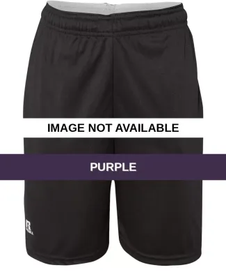 Russel Athletic TS7X2B Youth 7" Essential Pocketed Purple