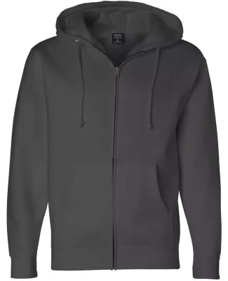 Independent Trading Co. - Full-Zip Hooded Sweatshi Solid Charcoal