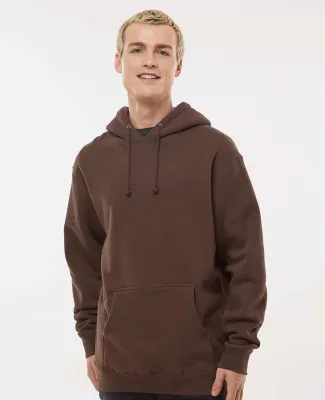 IND4000 Independent Trading Co. Heavyweight hoodie in Brown