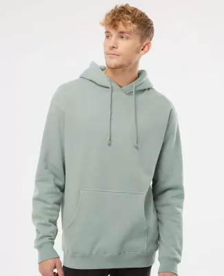 IND4000 Independent Trading Co. Heavyweight hoodie in Dusty sage