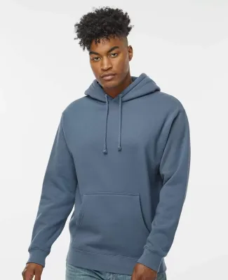 IND4000 Independent Trading Co. Heavyweight hoodie in Storm blue