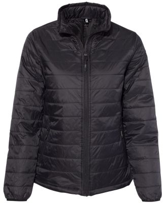 Independent Trading Co. EXP200PFZ Women's Puffer J in Black