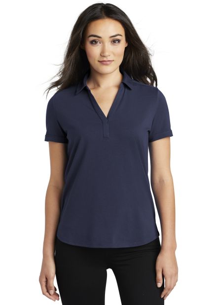Ogio LOG138 OGIO  Ladies Limit Polo in Navy