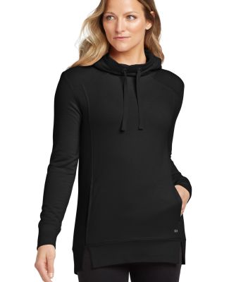 Ogio LOG810 OGIO Ladies Luuma Pullover Fleece Hoo in Blacktop
