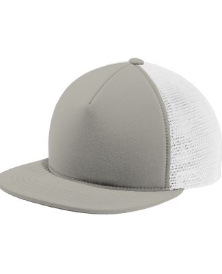 Port Authority Clothing C937 Port Authority  Flexf in Silver/white