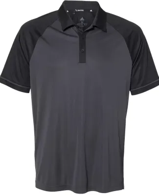Adidas Golf Clothing A207 Climacool Jacquard Ragla Carbon/ Black