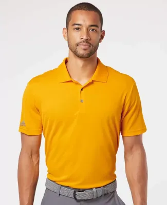 Adidas Golf Clothing A230 Performance Sport Polo Collegiate Gold