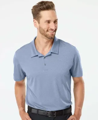 Adidas Golf Clothing A240 Heathered Sport Shirt Collegiate Navy Heather