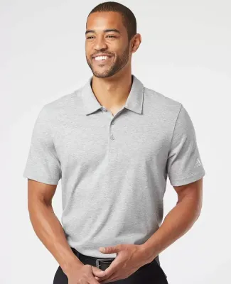 Adidas Golf Clothing A322 Cotton Blend Sport Shirt Medium Grey Heather