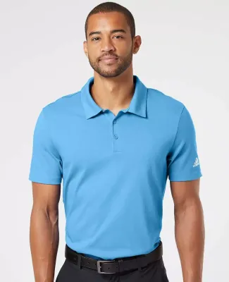 Adidas Golf Clothing A322 Cotton Blend Sport Shirt Light Blue