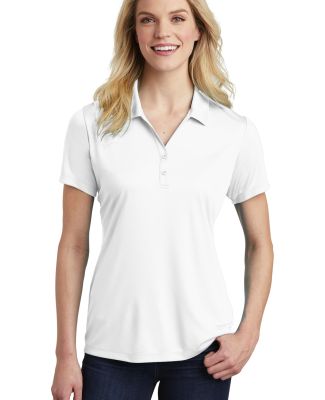 Sport Tek LST550 Sport-Tek  Ladies PosiCharge  Com in White