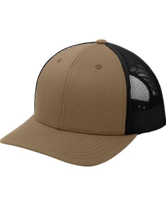 Sport Tek STC39 Sport-Tek  Yupoong  Retro Trucker  in Elmbrn/blk