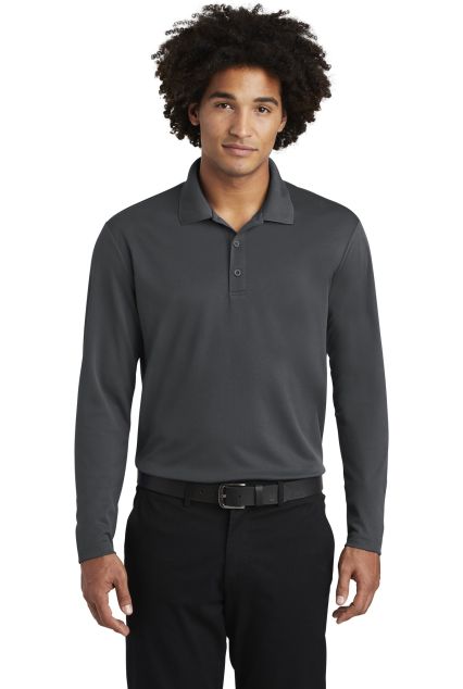 Sport Tek ST640LS Sport-Tek  PosiCharge  RacerMesh in Graphite