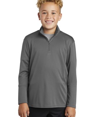 Sport Tek YST357 Sport-Tek  Youth PosiCharge  Comp in Grey concrete