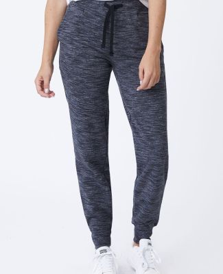 Cotton Heritage W7280 Women's French Terry Jogger in Marled ash