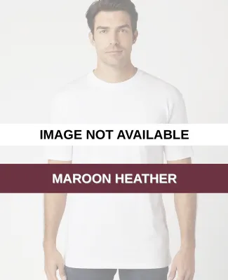 Cotton Heritage MC1086 Wholesale Heavy Weight Plai Maroon Heather