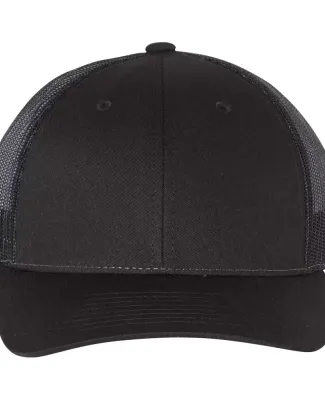 Richardson Hats 115 Low Pro Trucker Cap in Black