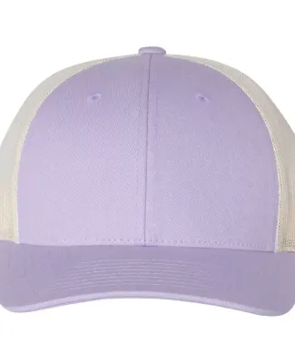 Richardson Hats 115 Low Pro Trucker Cap in Lilac/ birch